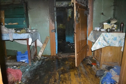 На пожаре погиб мужчина, которого накануне наказали за нарушение правил пожарной безопасности